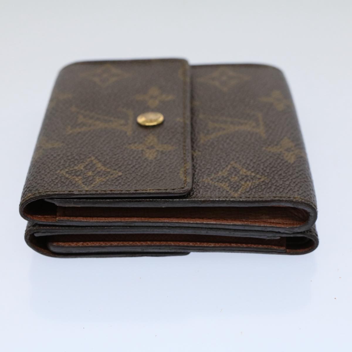 LOUIS VUITTON Monogram Portefeuille Elise Wallet M61654 LV Auth bs9451