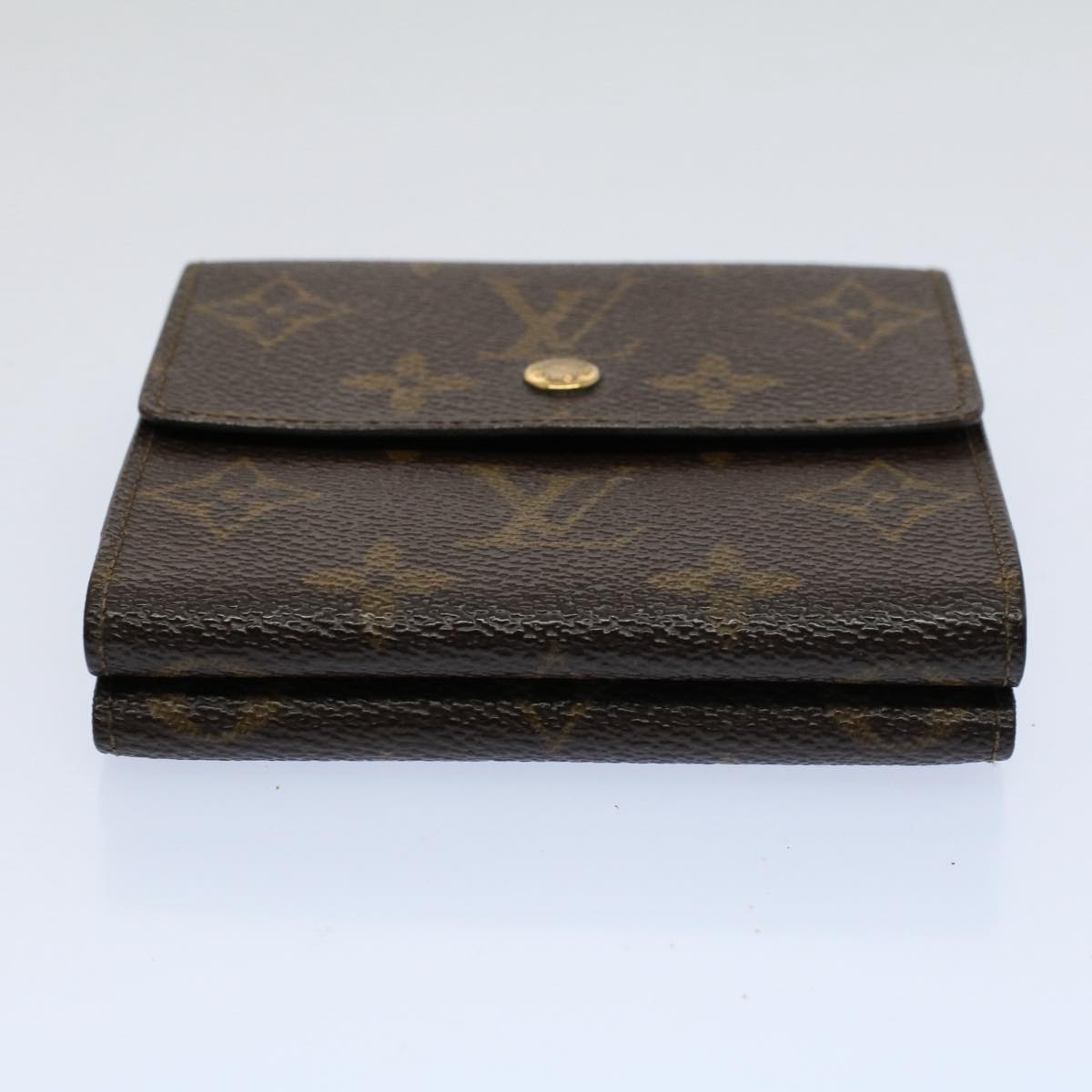 LOUIS VUITTON Monogram Portefeuille Elise Wallet M61654 LV Auth bs9451