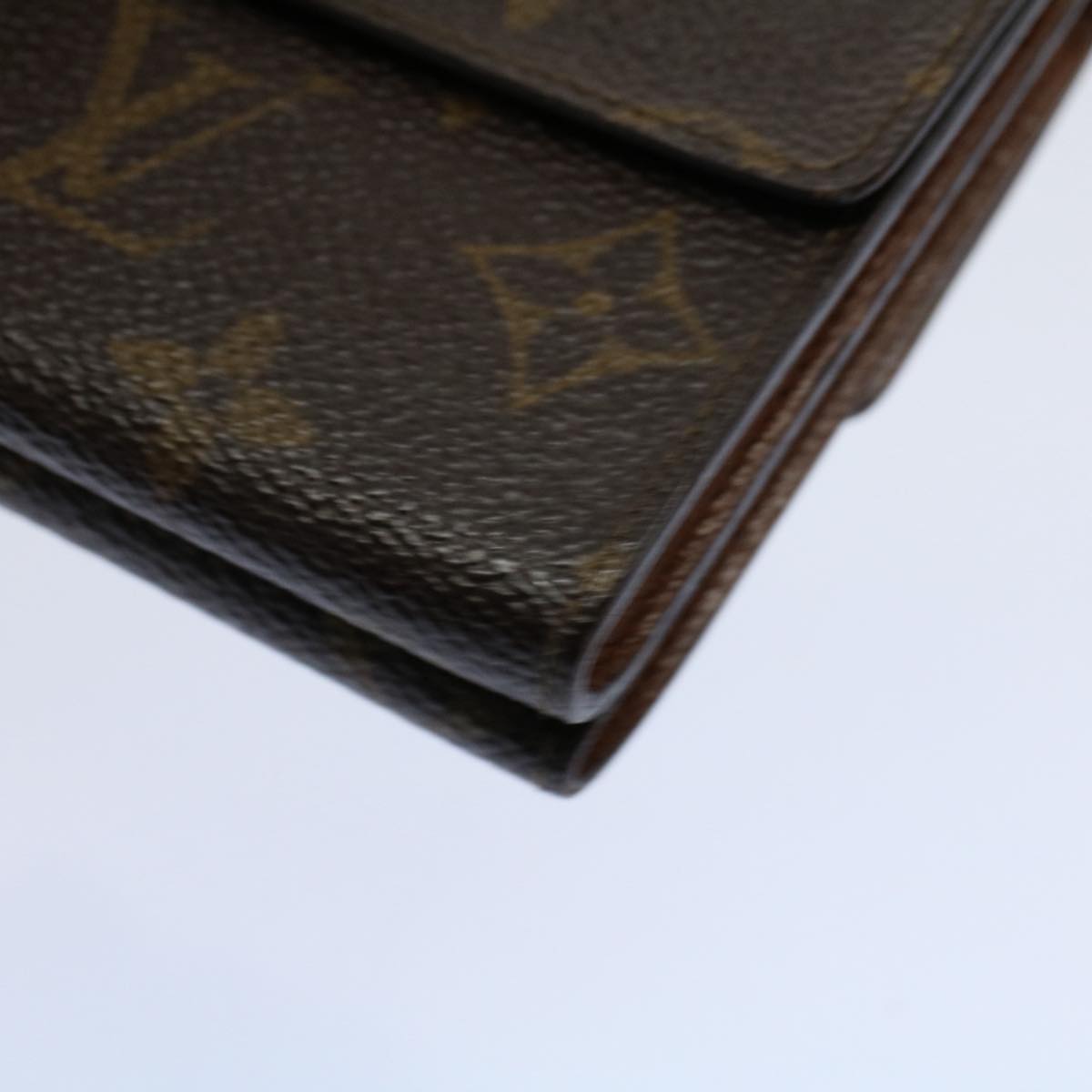 LOUIS VUITTON Monogram Portefeuille Elise Wallet M61654 LV Auth bs9451