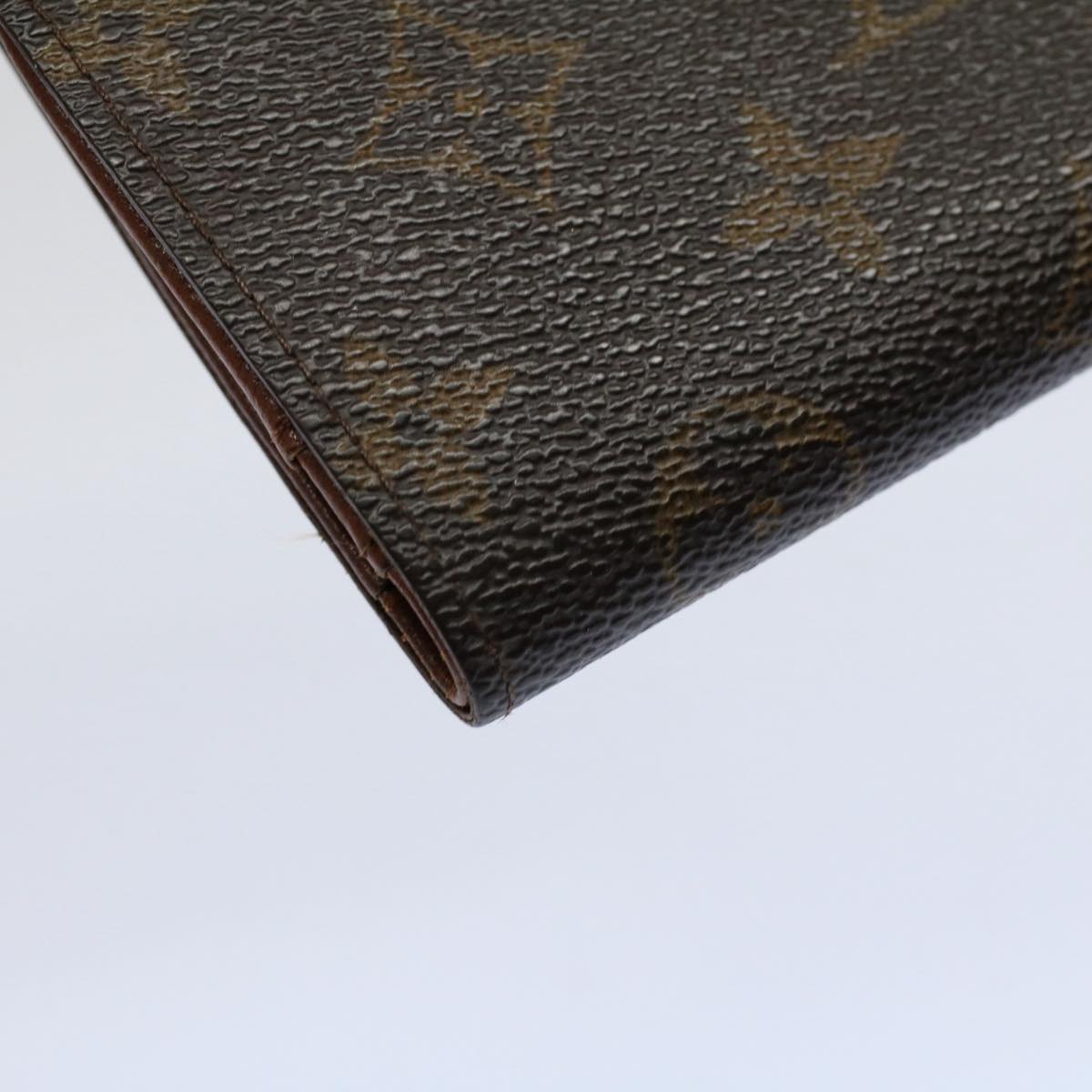 LOUIS VUITTON Monogram Porte Monnaie Billets Viennois Wallet M61663 Auth bs9452