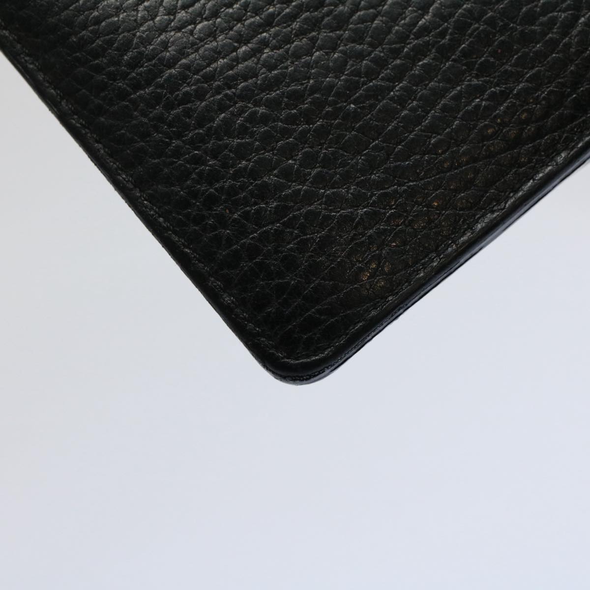 LOUIS VUITTON Portefeuille Brazza Wallet Taurillon Leather M58192 LV Auth bs9459