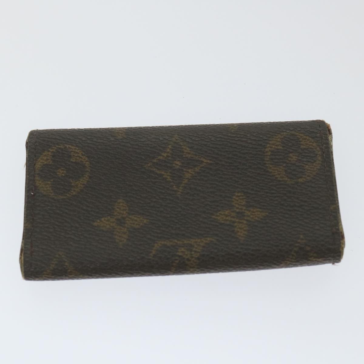 LOUIS VUITTON Monogram Epi Key Case Wallet 6Set Brown Yellow LV Auth bs9467