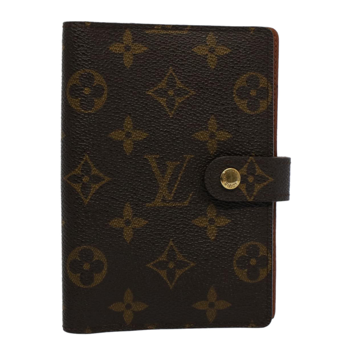 LOUIS VUITTON Monogram Agenda PM Day Planner Cover R20005 LV Auth bs9469