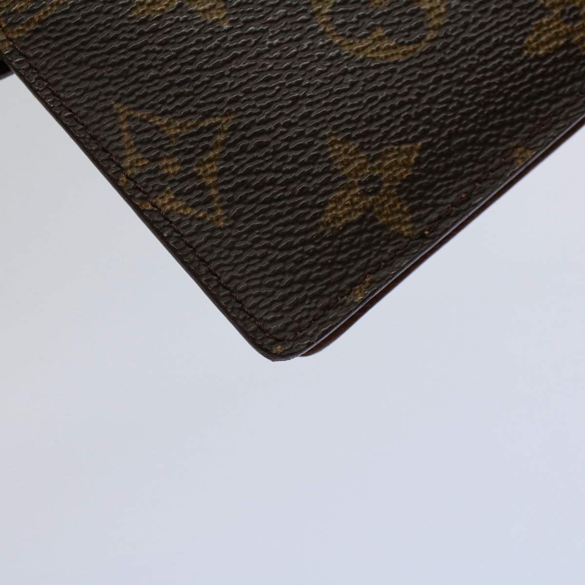 LOUIS VUITTON Monogram Agenda PM Day Planner Cover R20005 LV Auth bs9469