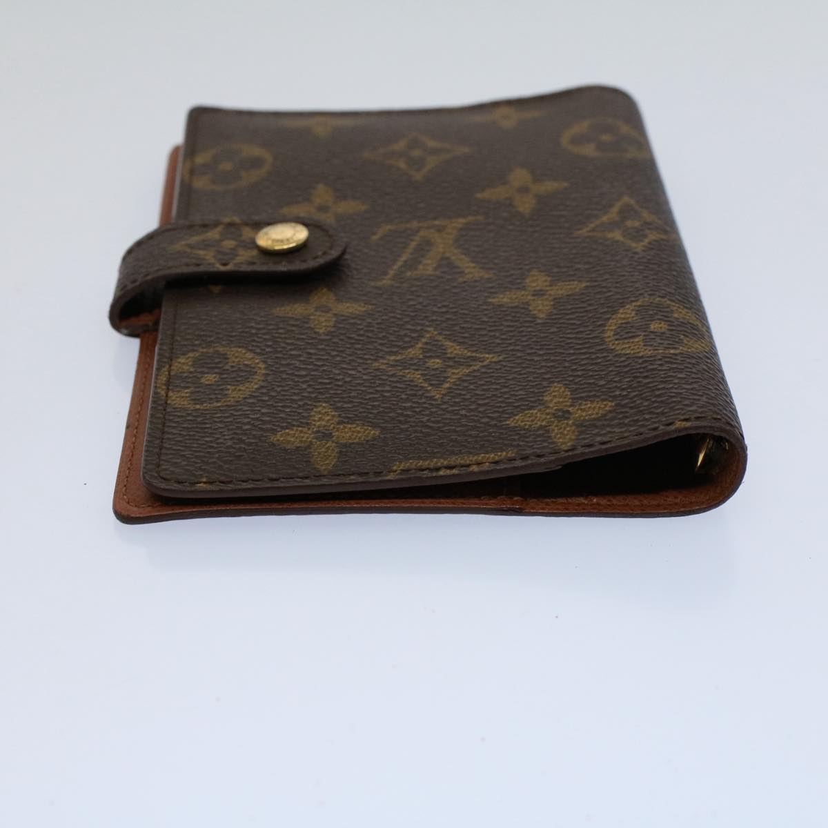 LOUIS VUITTON Monogram Agenda PM Day Planner Cover R20005 LV Auth bs9469