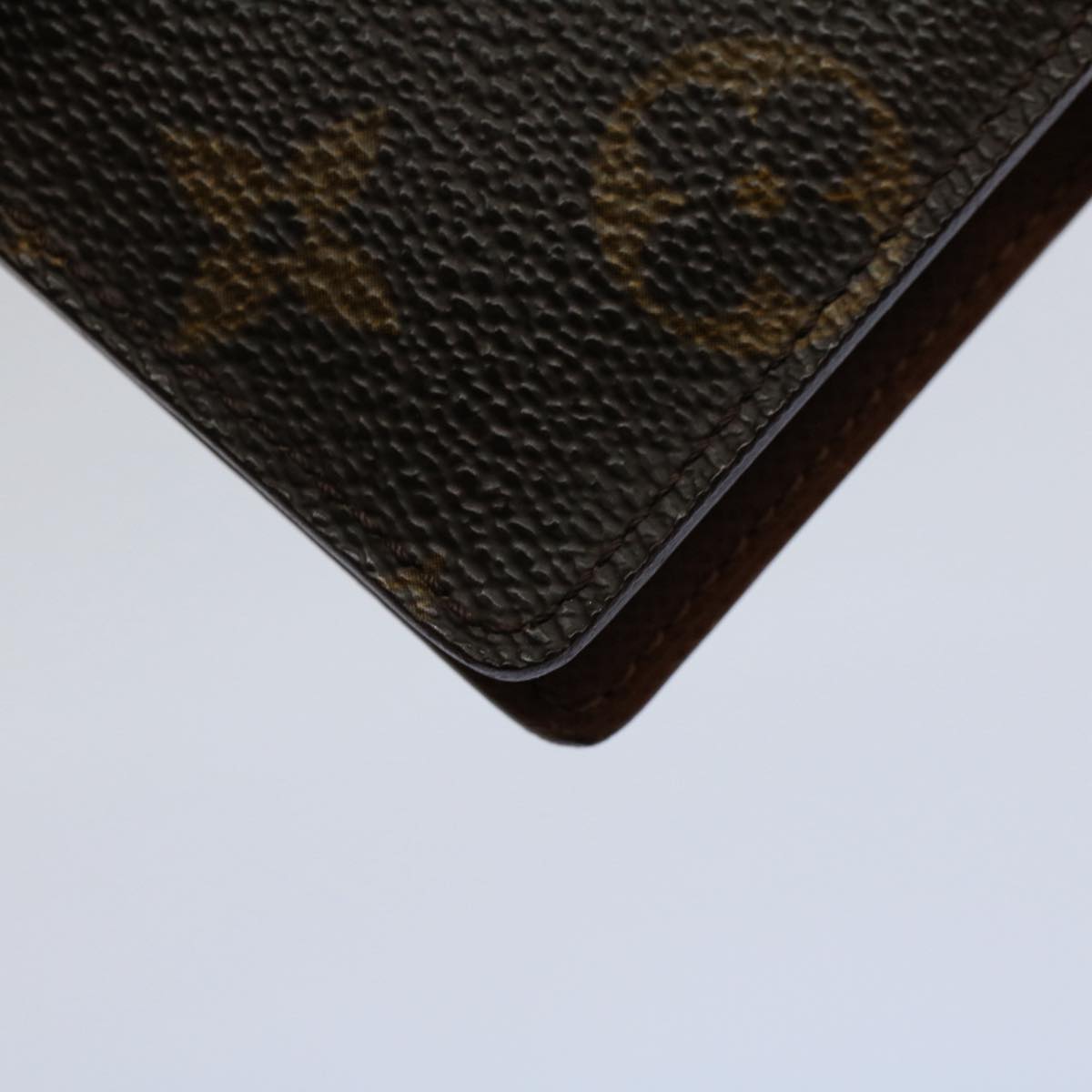 LOUIS VUITTON Monogram Agenda PM Day Planner Cover R20005 LV Auth bs9469