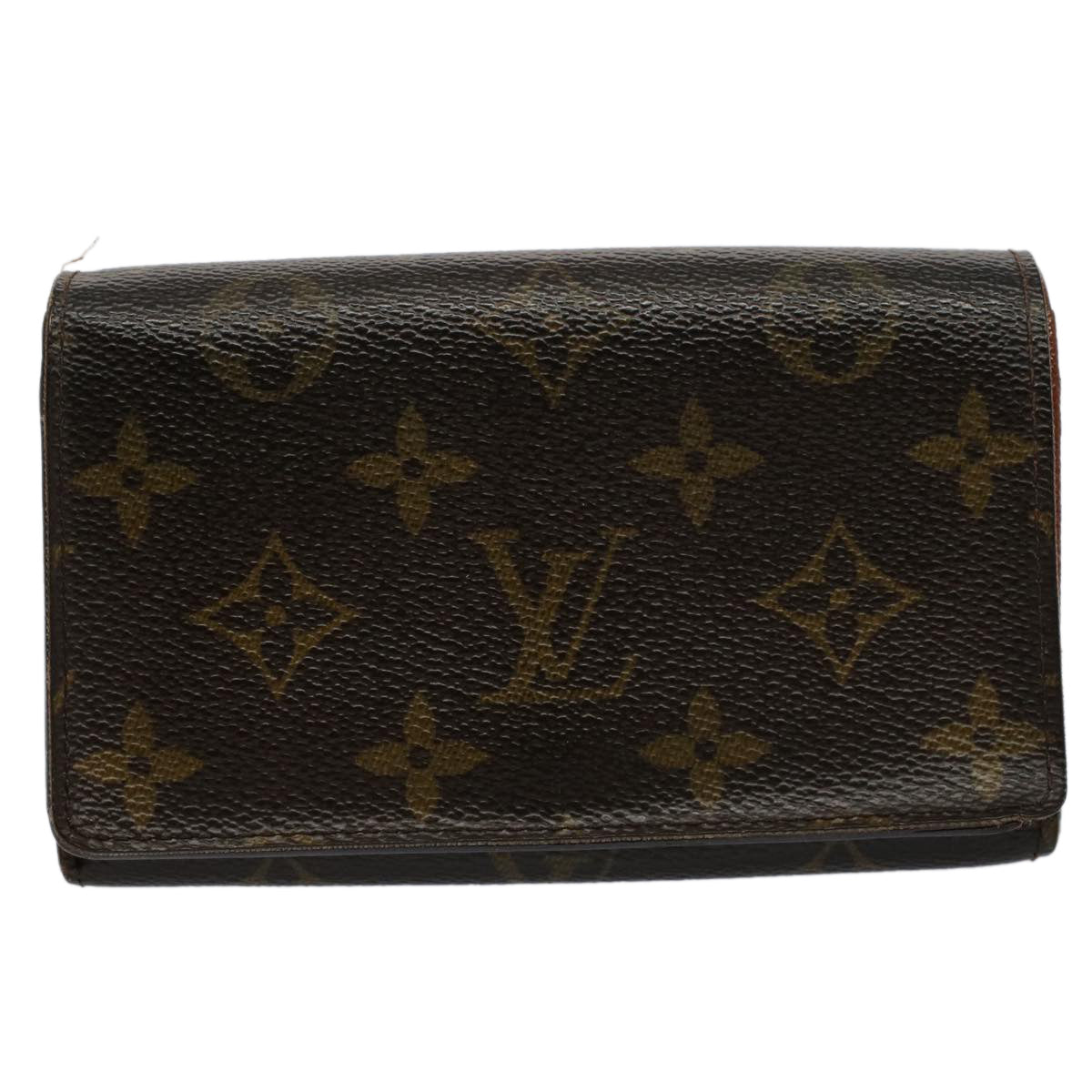 LOUIS VUITTON Monogram Portefeuille Tresol Wallet M61736 LV Auth bs9474