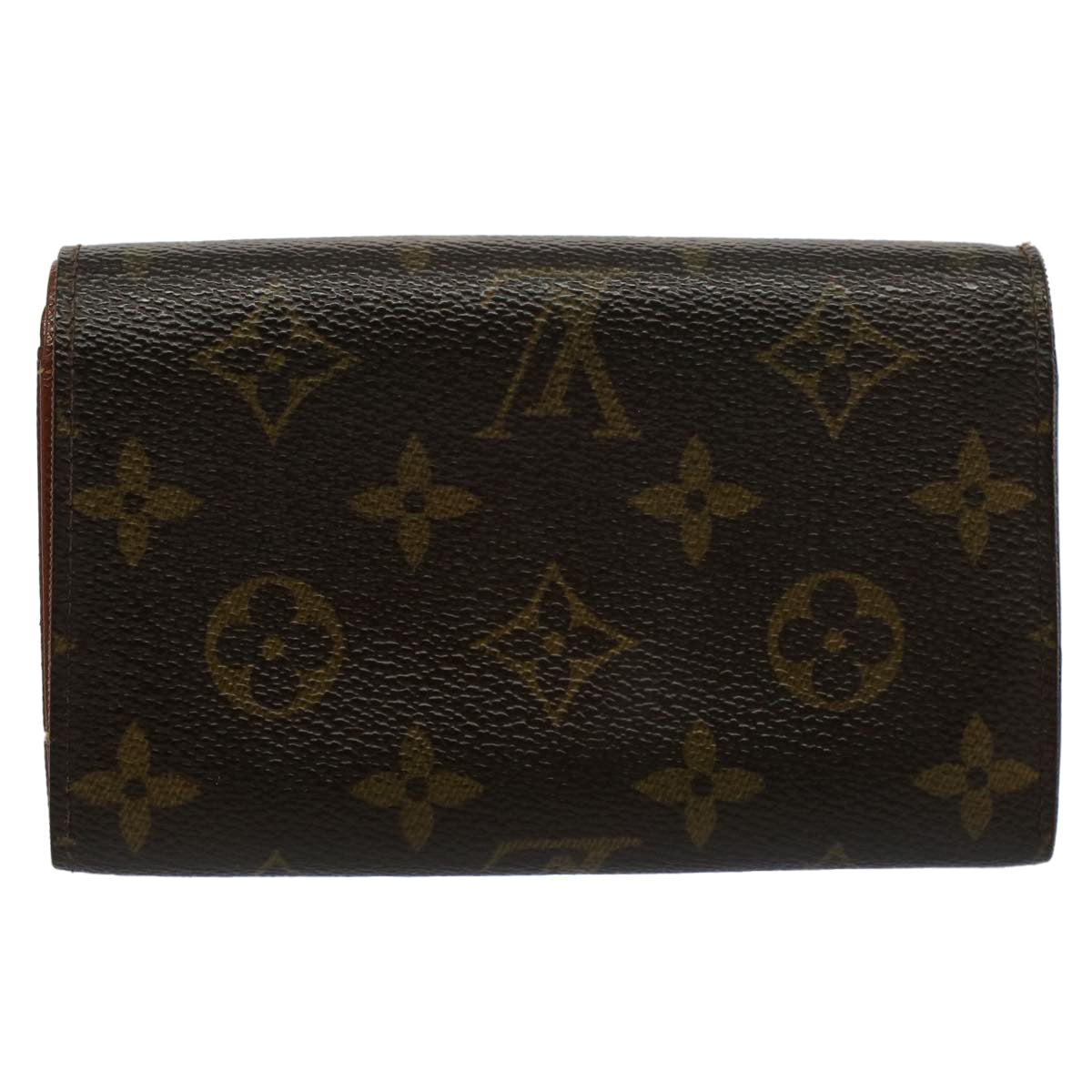 LOUIS VUITTON Monogram Portefeuille Tresol Wallet M61736 LV Auth bs9474