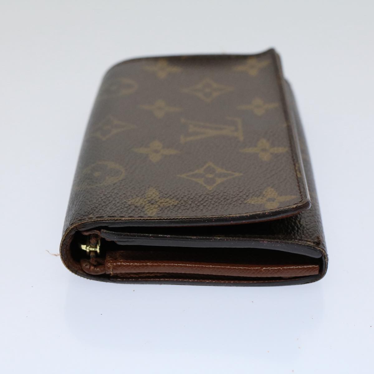 LOUIS VUITTON Monogram Portefeuille Tresol Wallet M61736 LV Auth bs9474