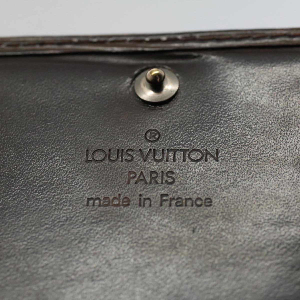 LOUIS VUITTON Epi Portefeuille Tresor Bifold Wallet Mocha M6350D LV Auth bs9491