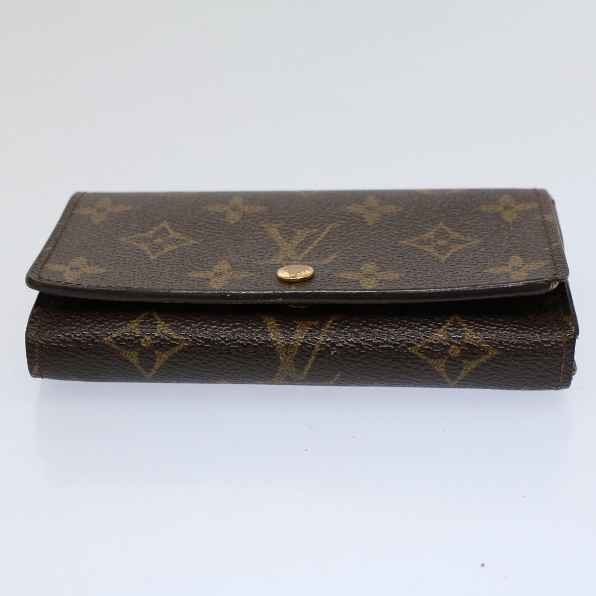 LOUIS VUITTON Monogram Portefeuille Tresol Wallet M61736 LV Auth bs9494