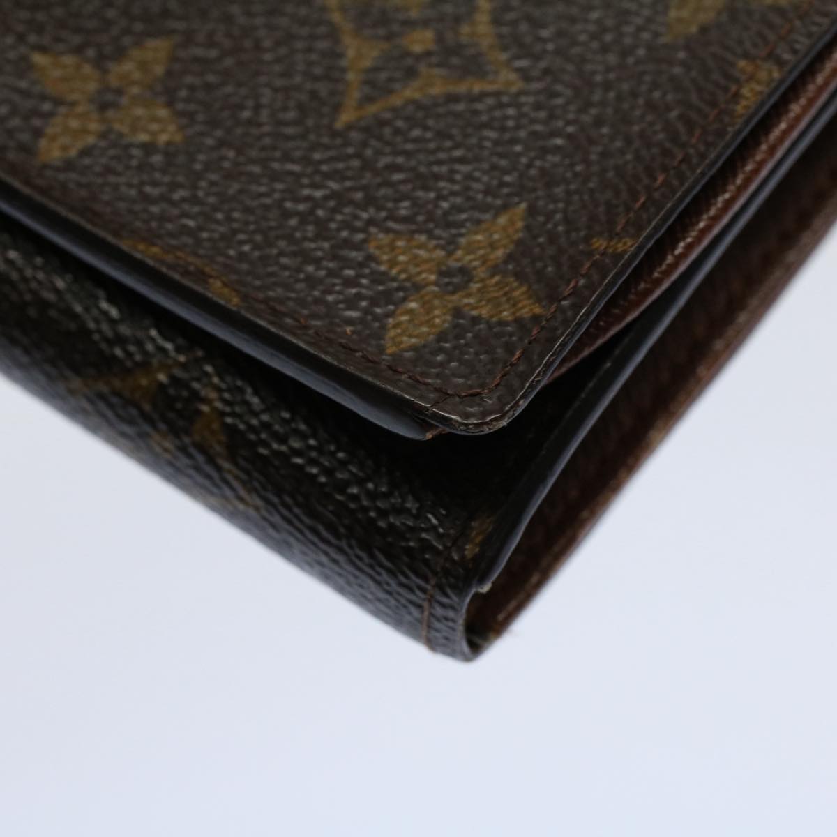 LOUIS VUITTON Monogram Portefeuille Tresol Wallet M61736 LV Auth bs9494