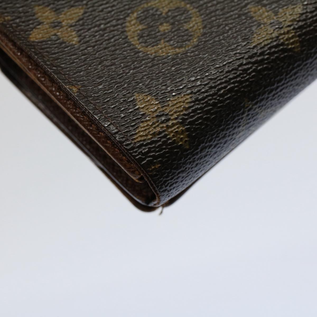 LOUIS VUITTON Monogram Portefeuille Tresol Wallet M61736 LV Auth bs9499