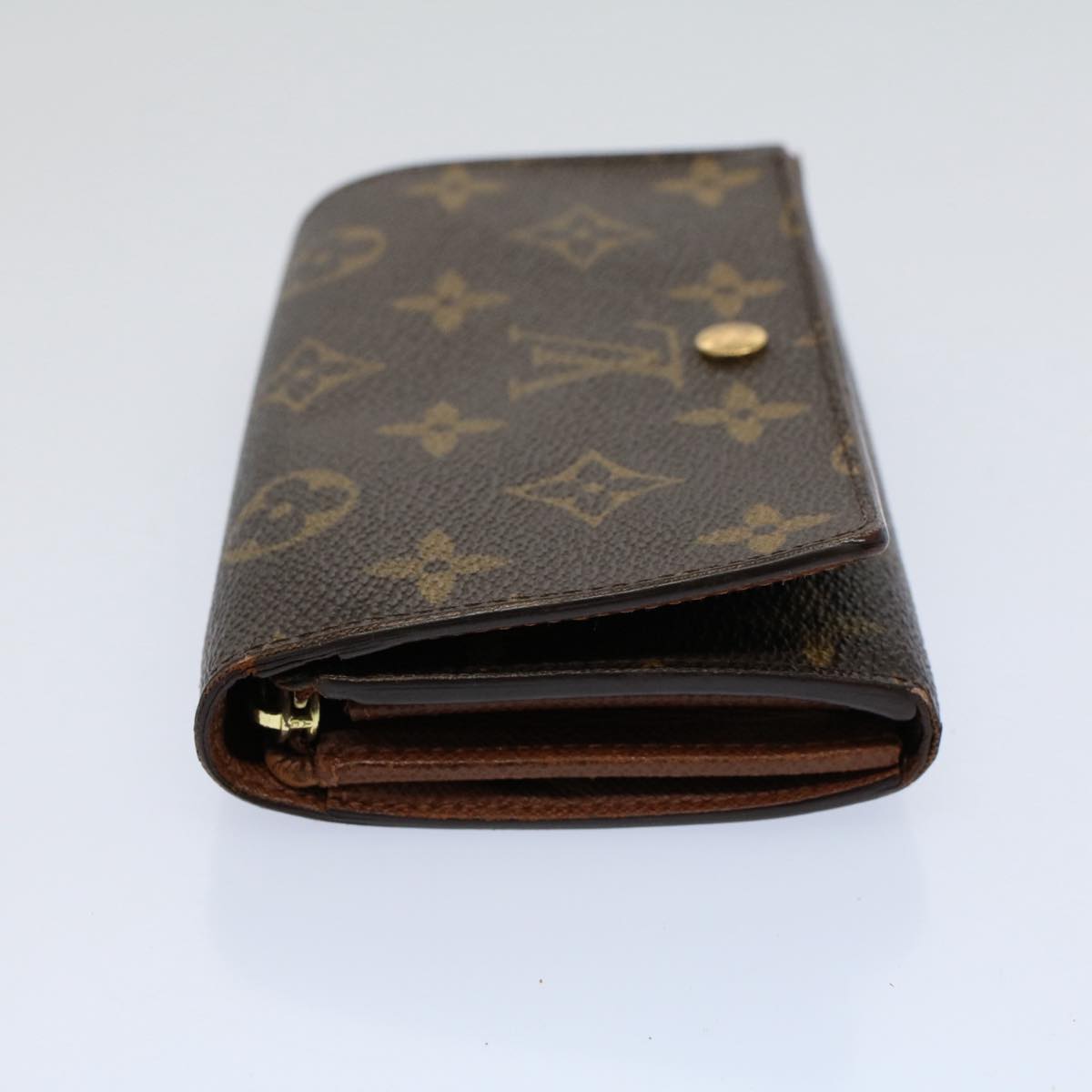 LOUIS VUITTON Monogram Portefeuille Tresol Wallet M61736 LV Auth bs9499