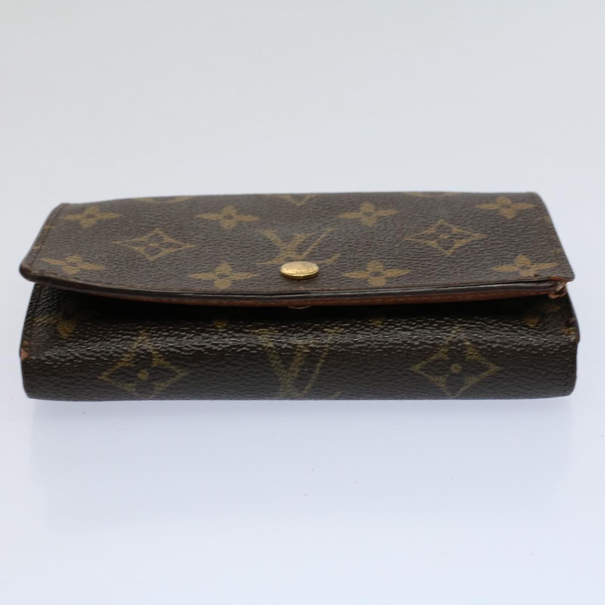 LOUIS VUITTON Monogram Portefeuille Tresol Wallet M61736 LV Auth bs9499