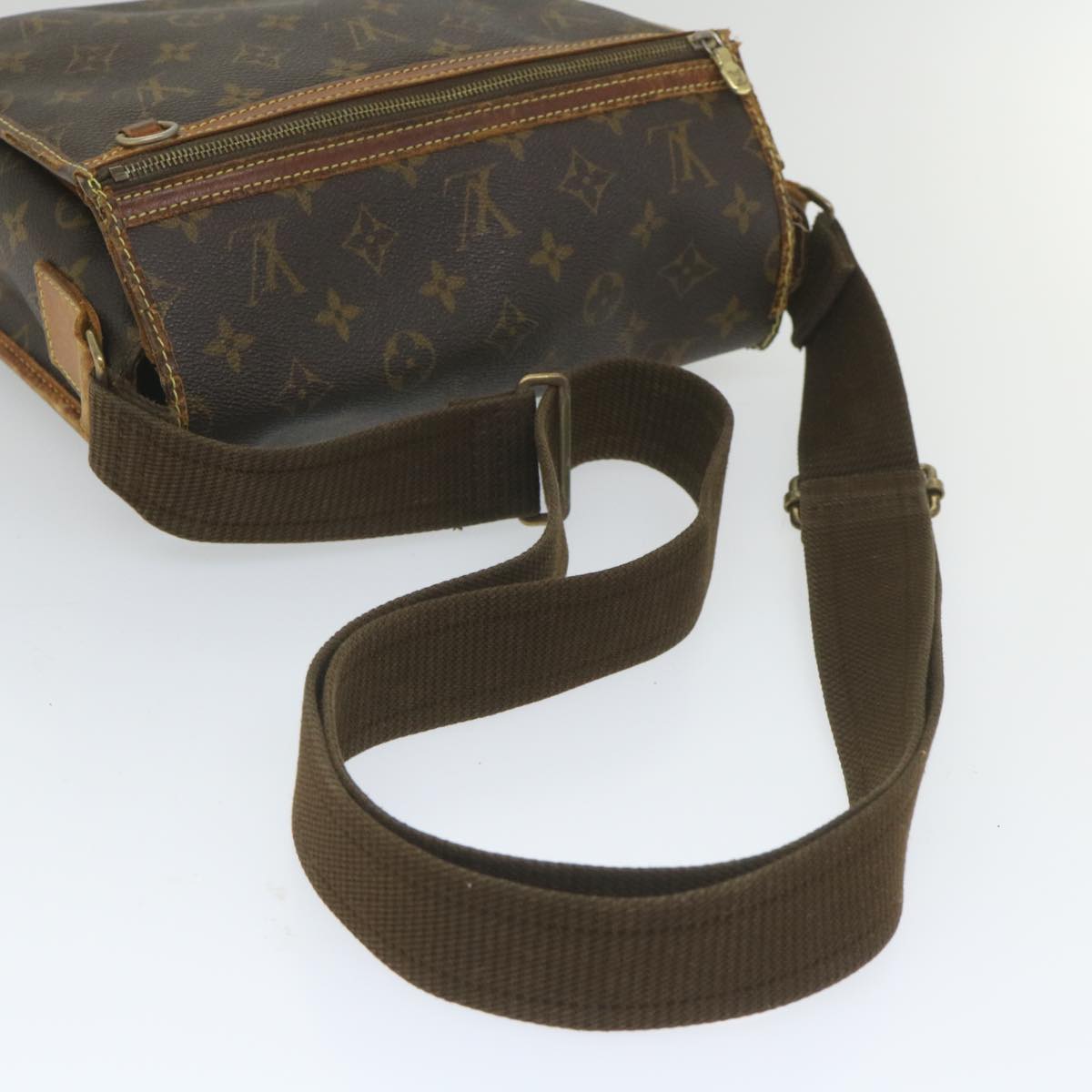 LOUIS VUITTON Monogram Messenger Bosphore PM Shoulder Bag M40106 LV Auth bs9520