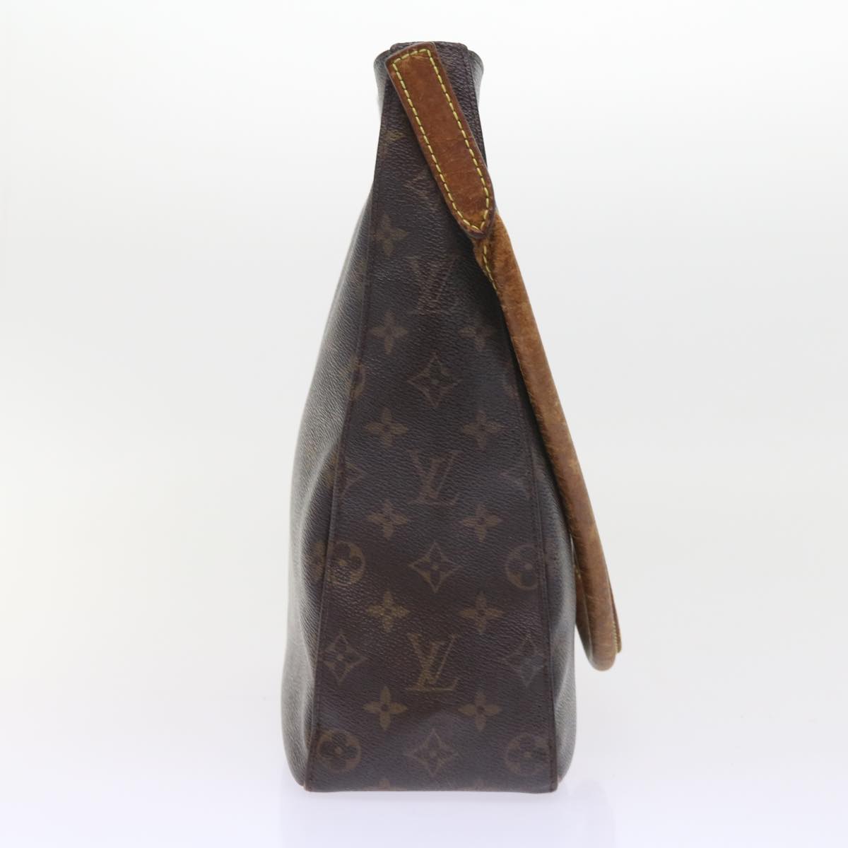 LOUIS VUITTON Monogram Looping GM Shoulder Bag M51145 LV Auth bs9521