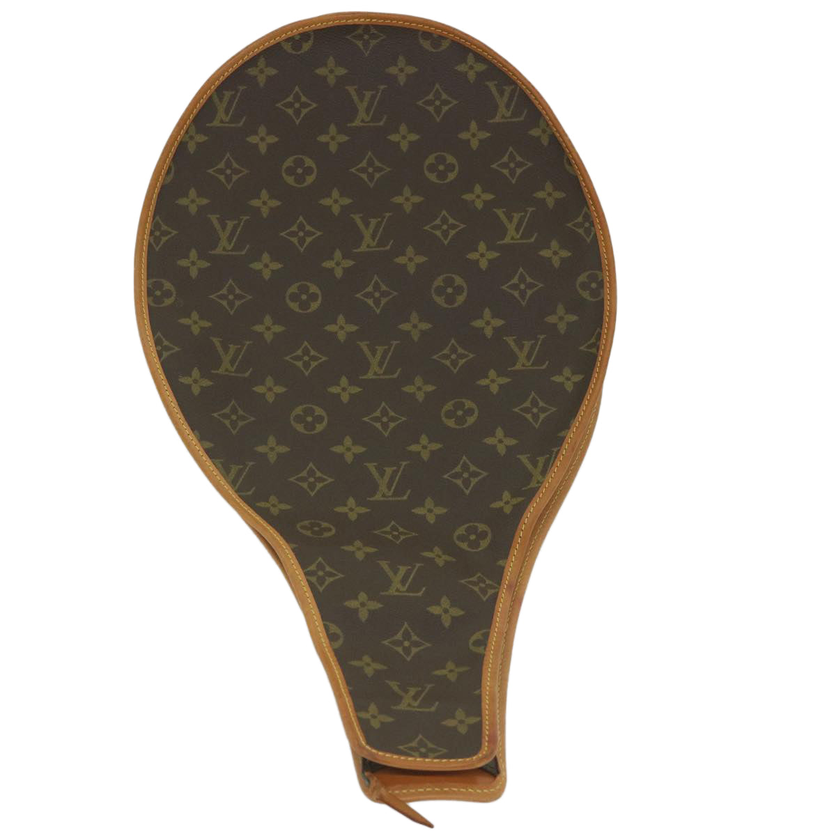 LOUIS VUITTON Monogram Racket Case LV Auth bs9542