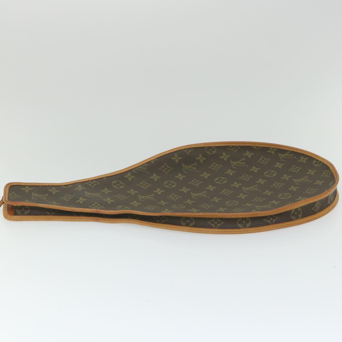 LOUIS VUITTON Monogram Racket Case LV Auth bs9542