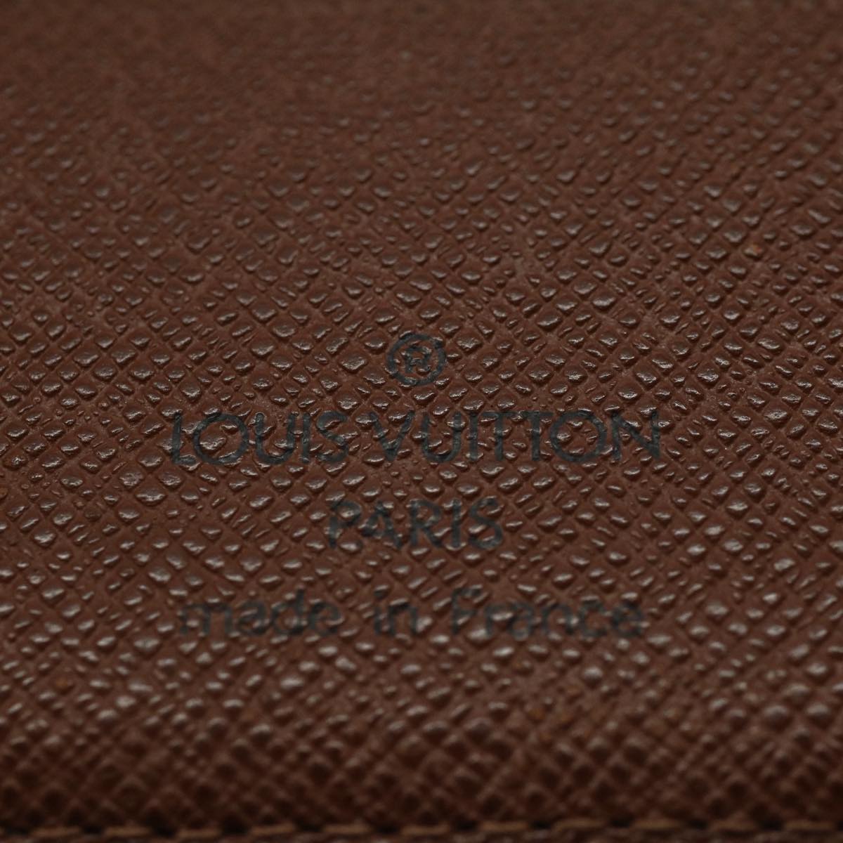 LOUIS VUITTON Monogram Porto Papie Zip Wallet M61207 LV Auth bs9557