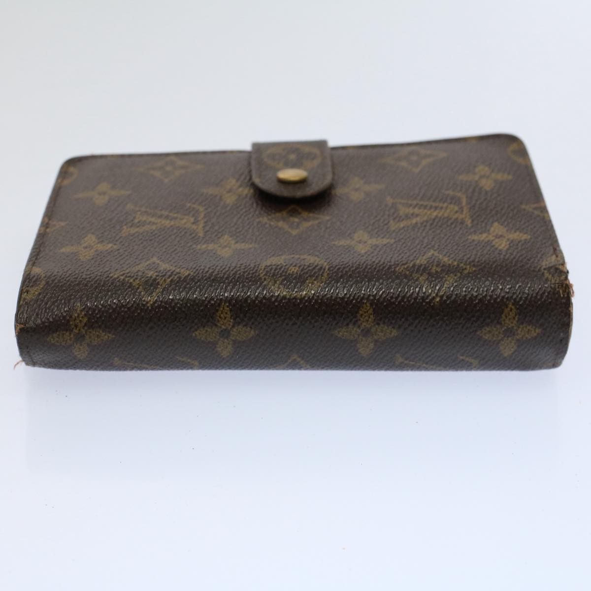 LOUIS VUITTON Monogram Porto Papie Zip Wallet M61207 LV Auth bs9557