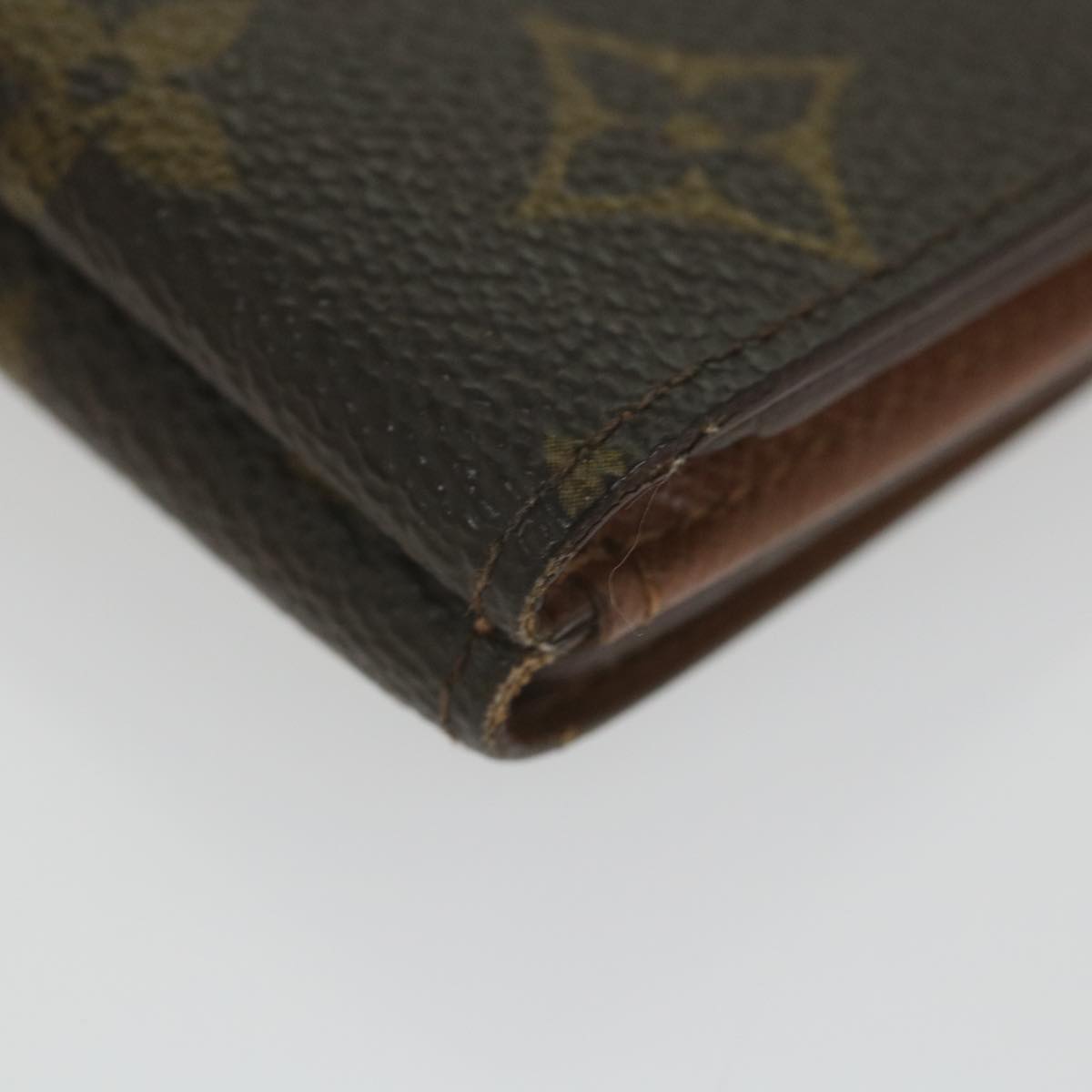 LOUIS VUITTON Monogram Portefeuille Elise Wallet M61654 LV Auth bs9560