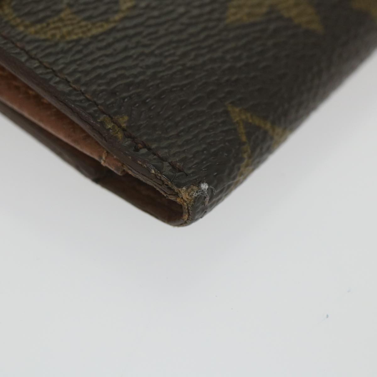 LOUIS VUITTON Monogram Portefeuille Elise Wallet M61654 LV Auth bs9560