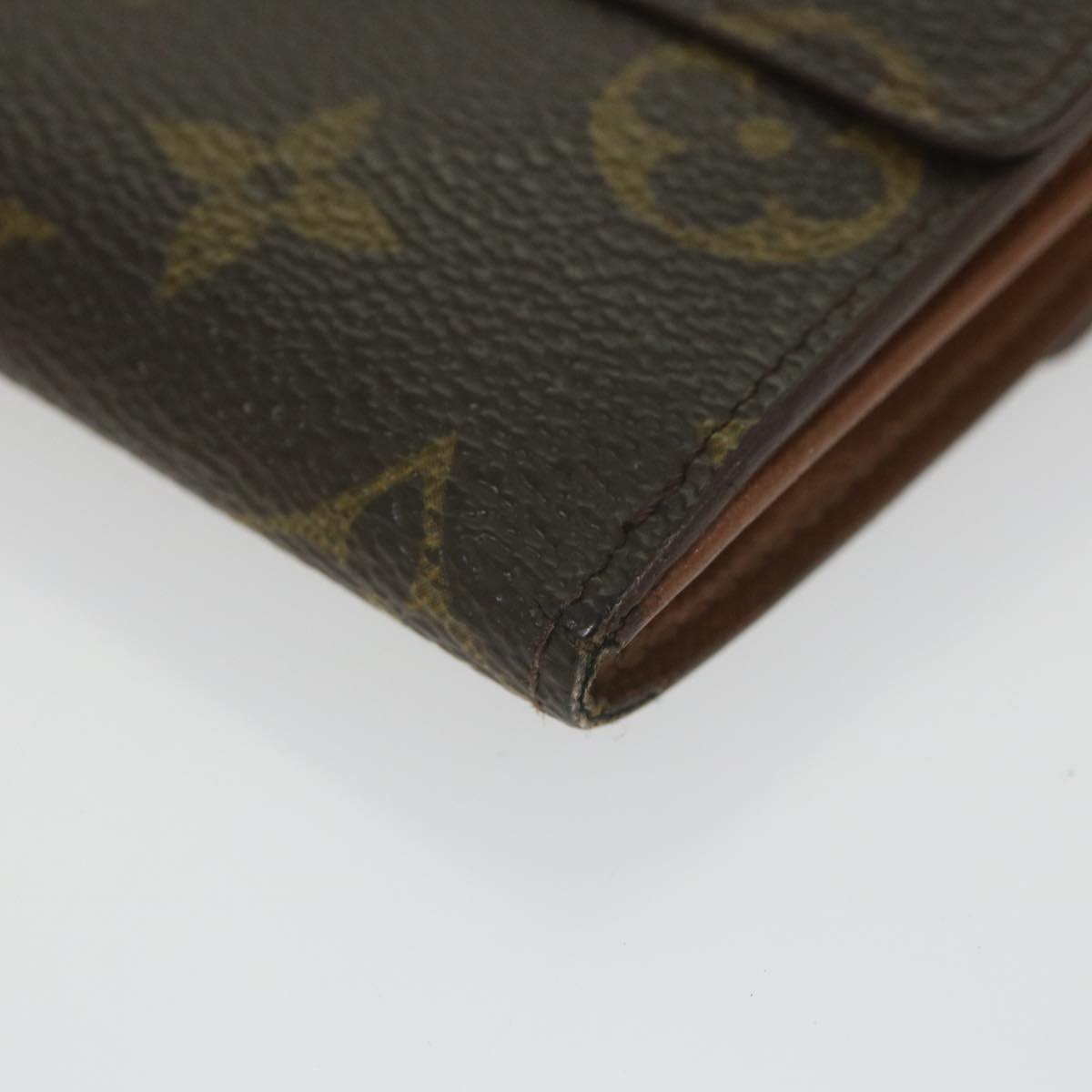 LOUIS VUITTON Monogram Portefeuille Elise Wallet M61654 LV Auth bs9560