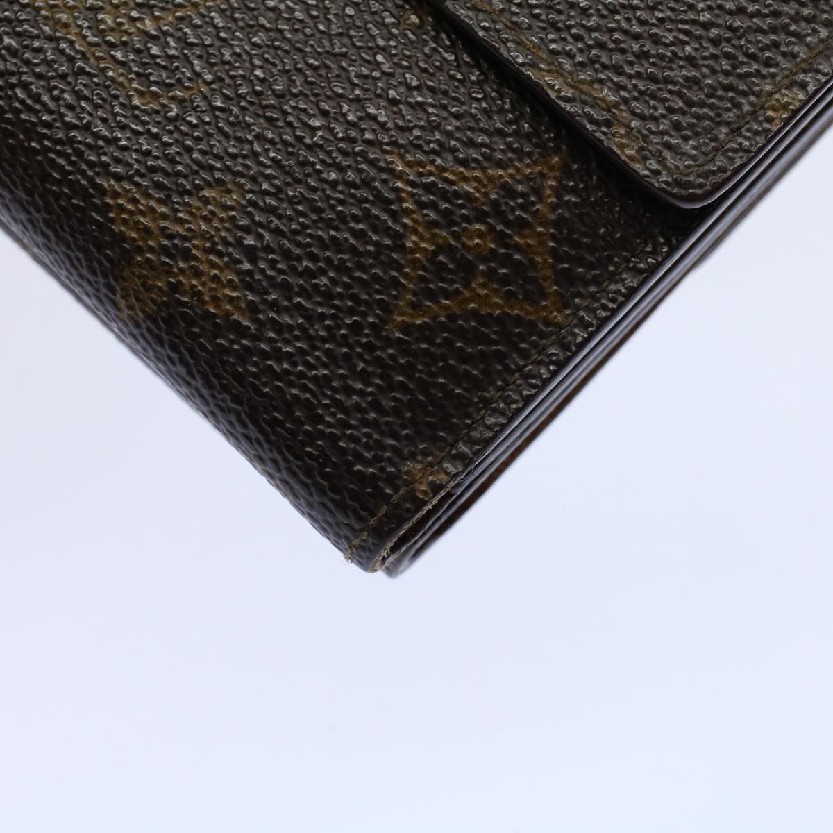 LOUIS VUITTON Monogram Portefeuille Elise Wallet M61654 LV Auth bs9563