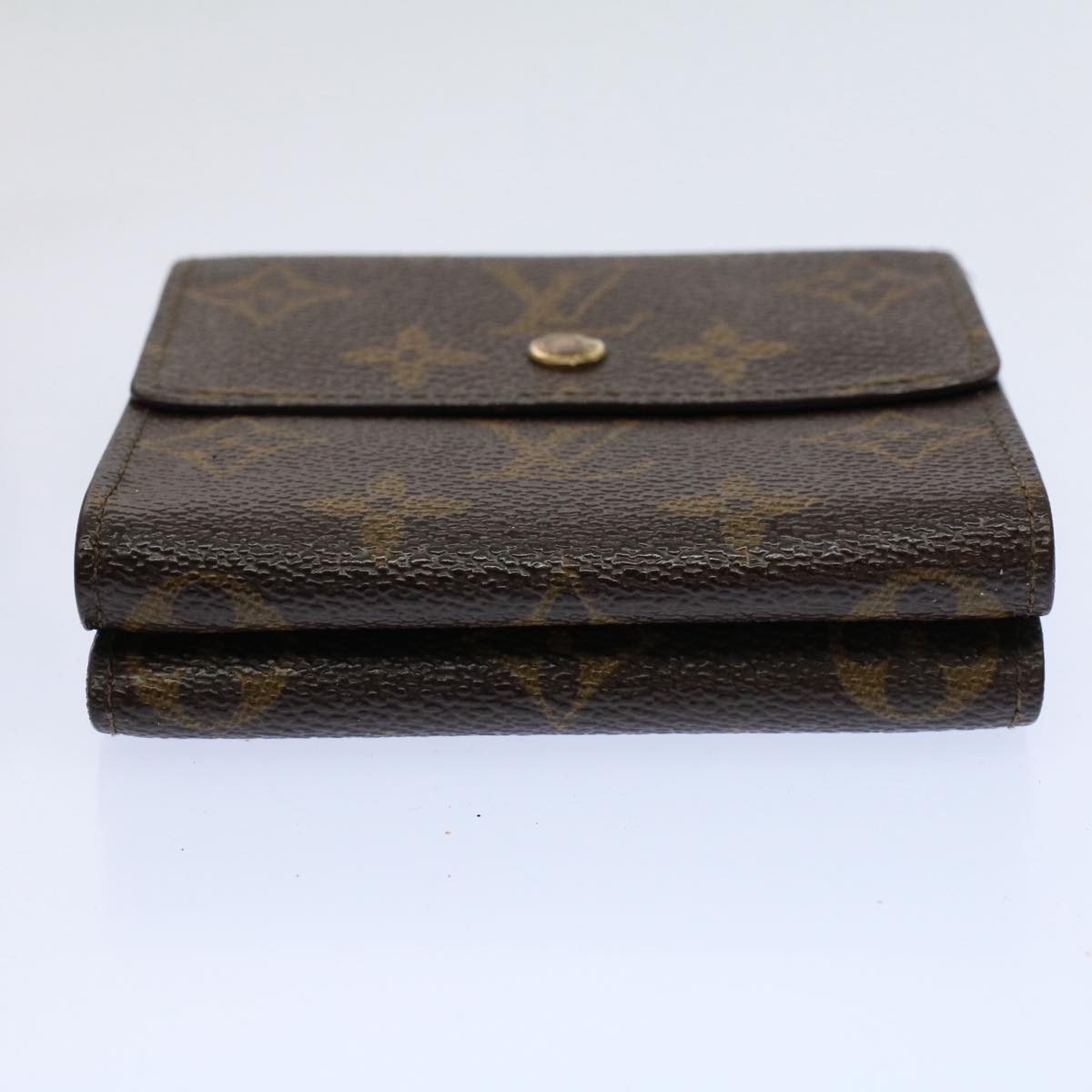 LOUIS VUITTON Monogram Portefeuille Elise Wallet M61654 LV Auth bs9563