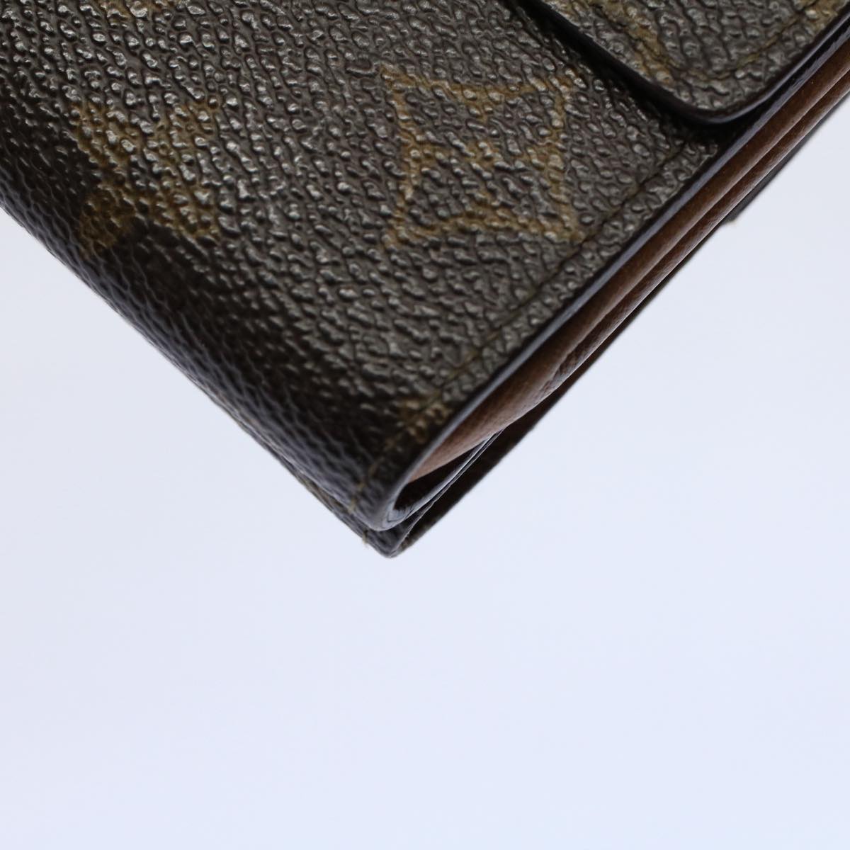 LOUIS VUITTON Monogram Portefeuille Elise Wallet M61654 LV Auth bs9563