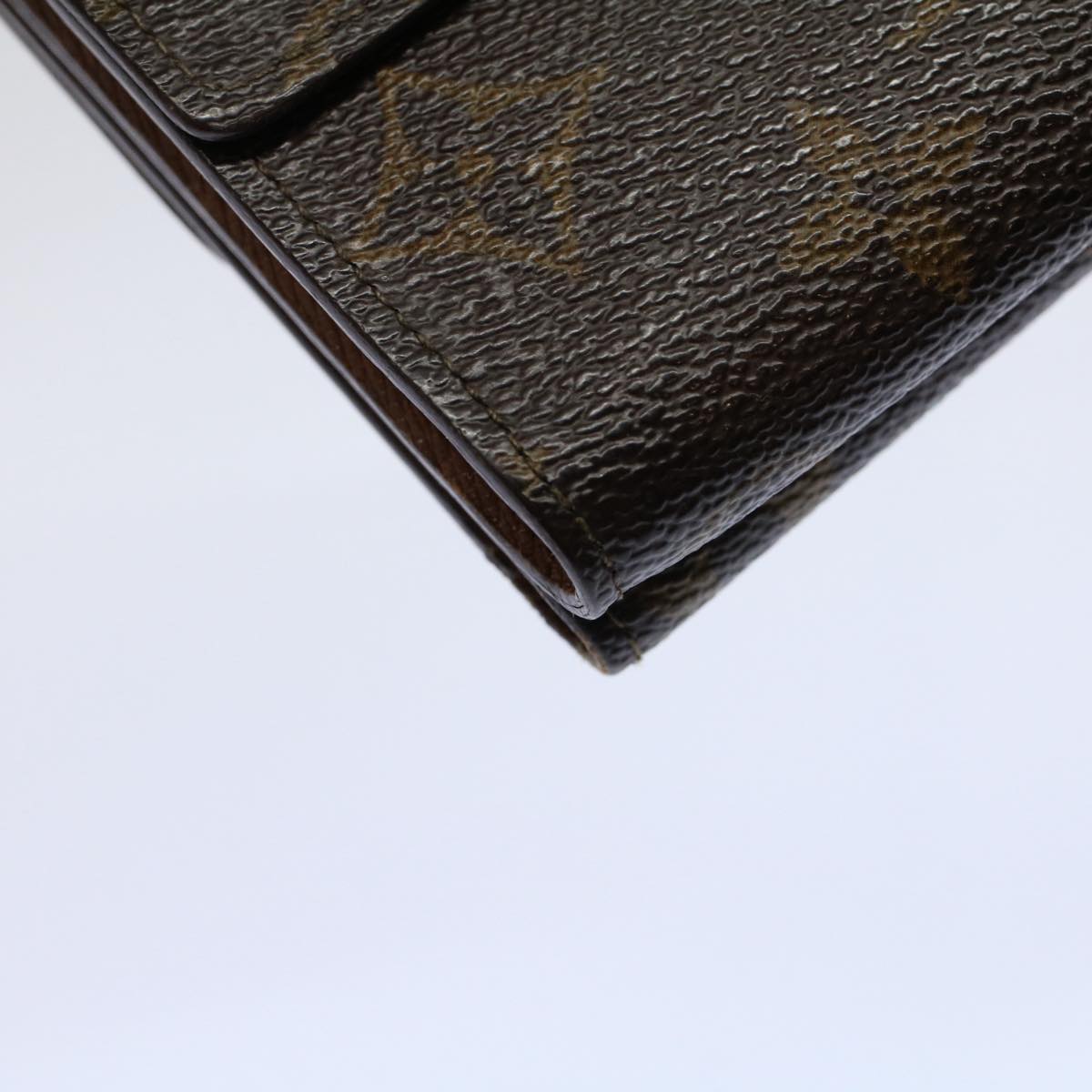 LOUIS VUITTON Monogram Portefeuille Elise Wallet M61654 LV Auth bs9563