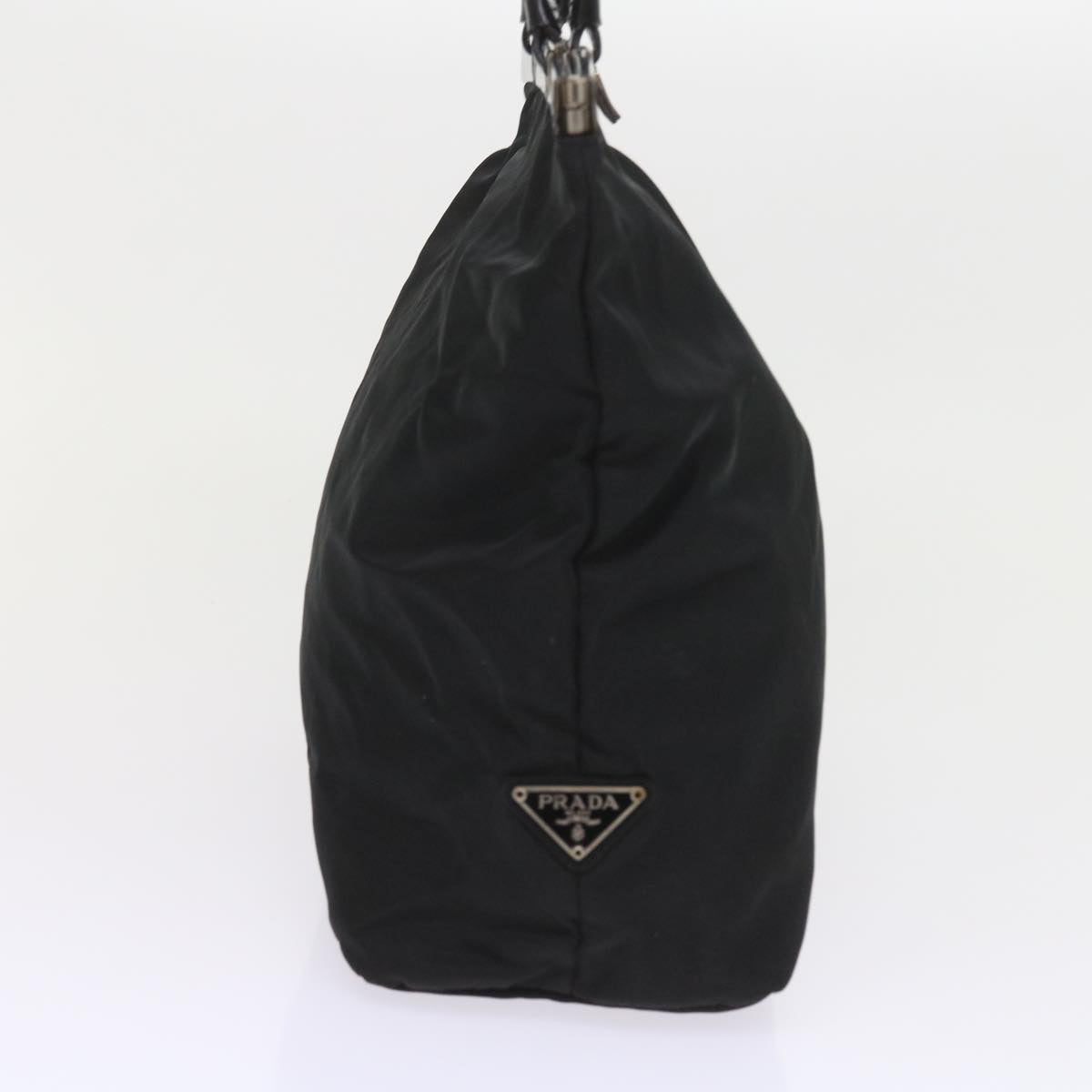 PRADA Shoulder Bag Nylon Black Auth bs9594