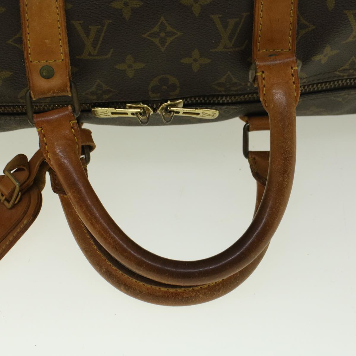 LOUIS VUITTON Monogram Keepall 50 Boston Bag M41426 LV Auth bs9618