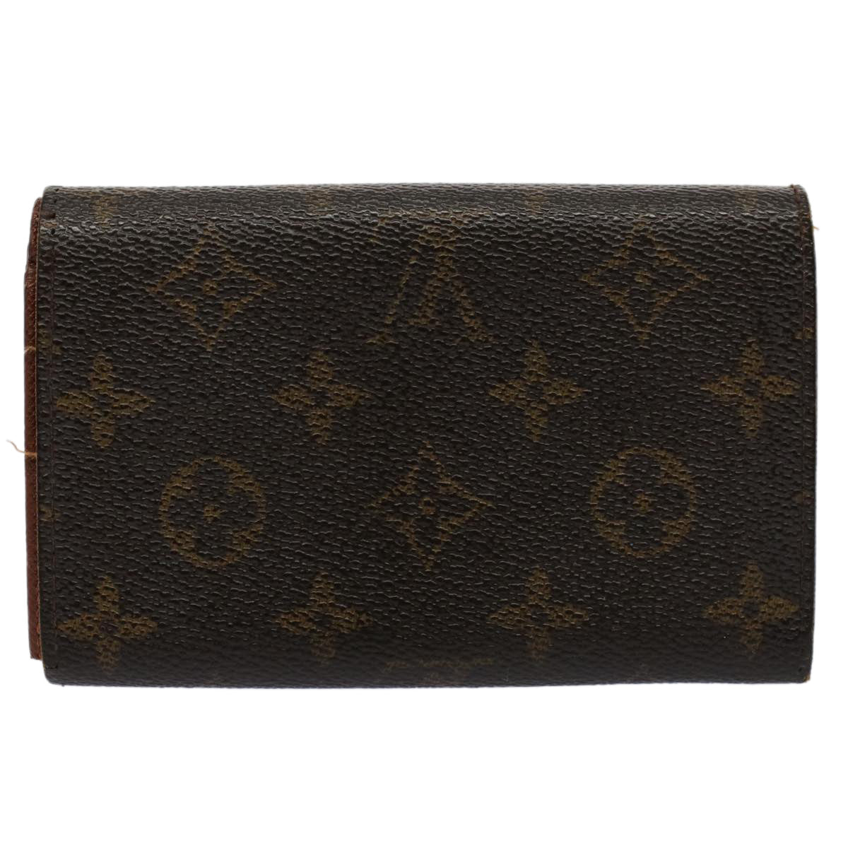 LOUIS VUITTON Monogram Portefeuille Tresol Wallet M61736 LV Auth bs9639