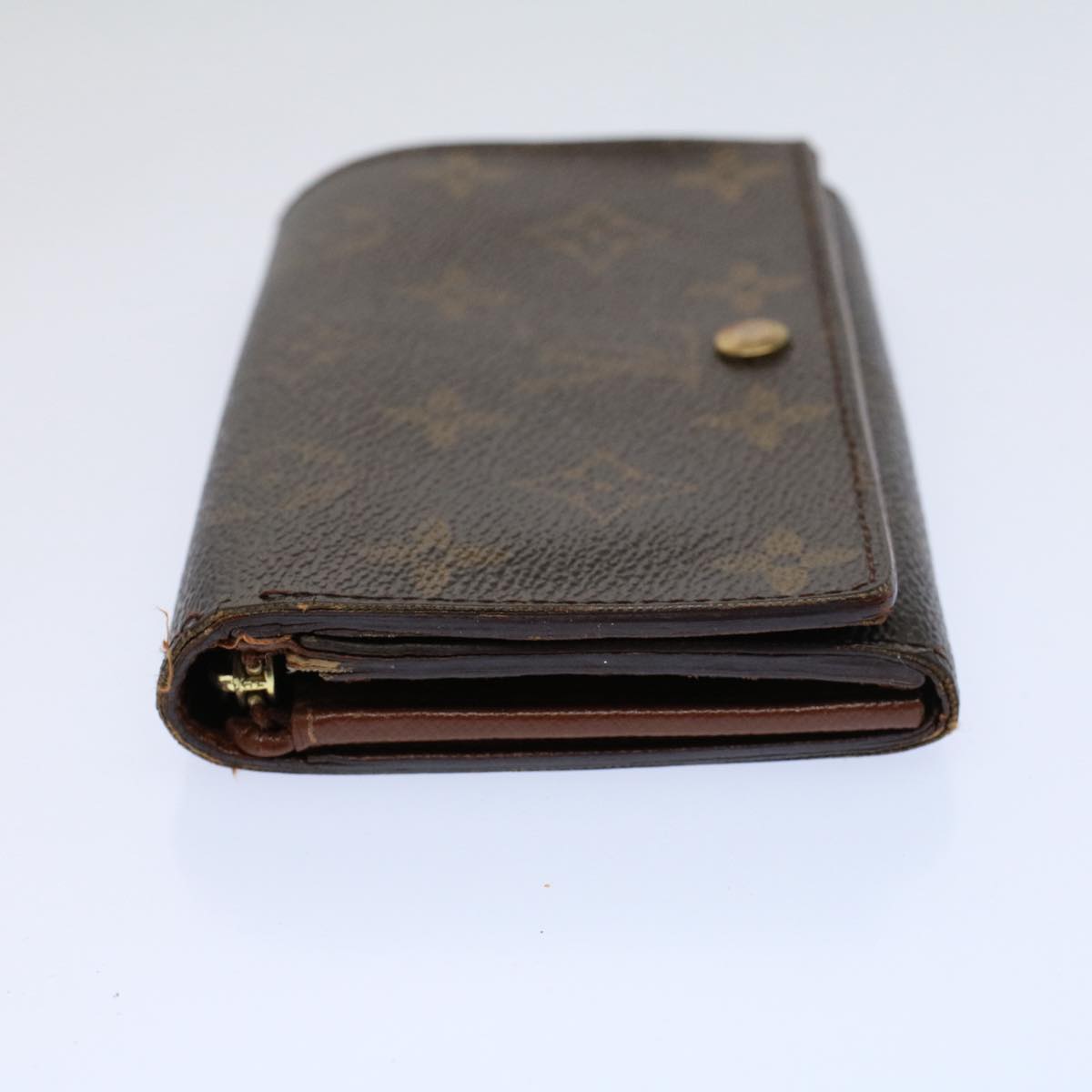 LOUIS VUITTON Monogram Portefeuille Tresol Wallet M61736 LV Auth bs9639