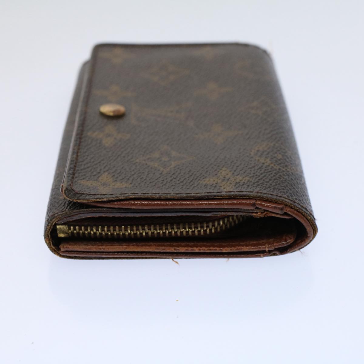 LOUIS VUITTON Monogram Portefeuille Tresol Wallet M61736 LV Auth bs9639