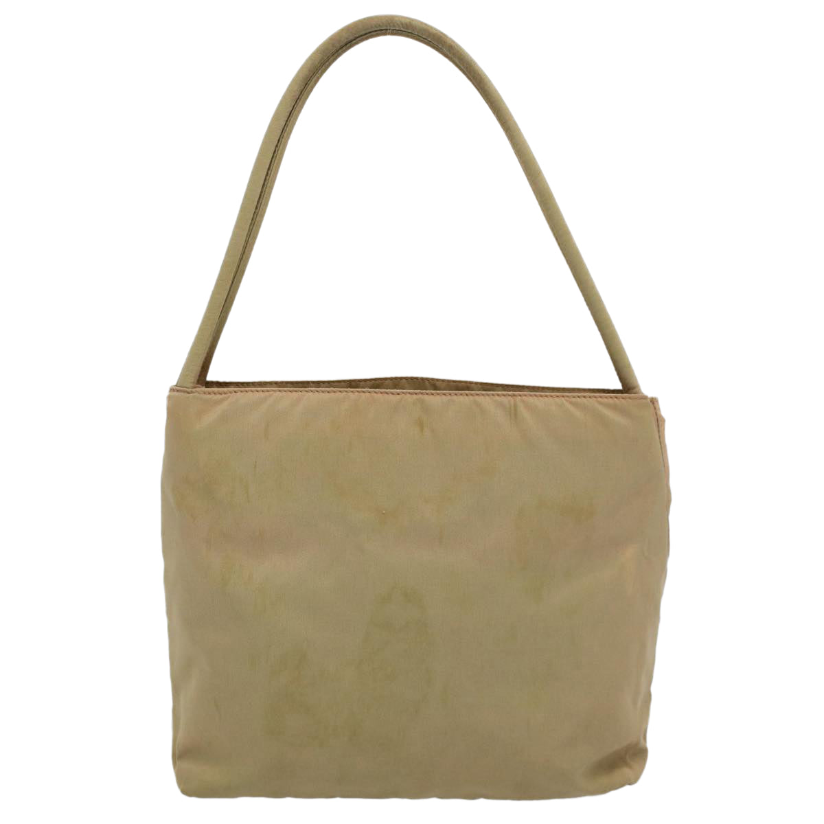 PRADA Tote Bag Nylon Khaki Auth bs9732