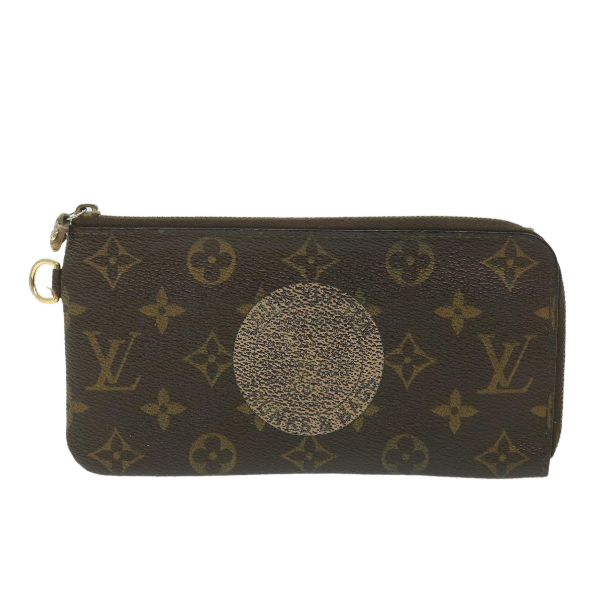 LOUIS VUITTON Monogram T&B Portefeuille Complice Long Wallet M58024 Auth bs9785