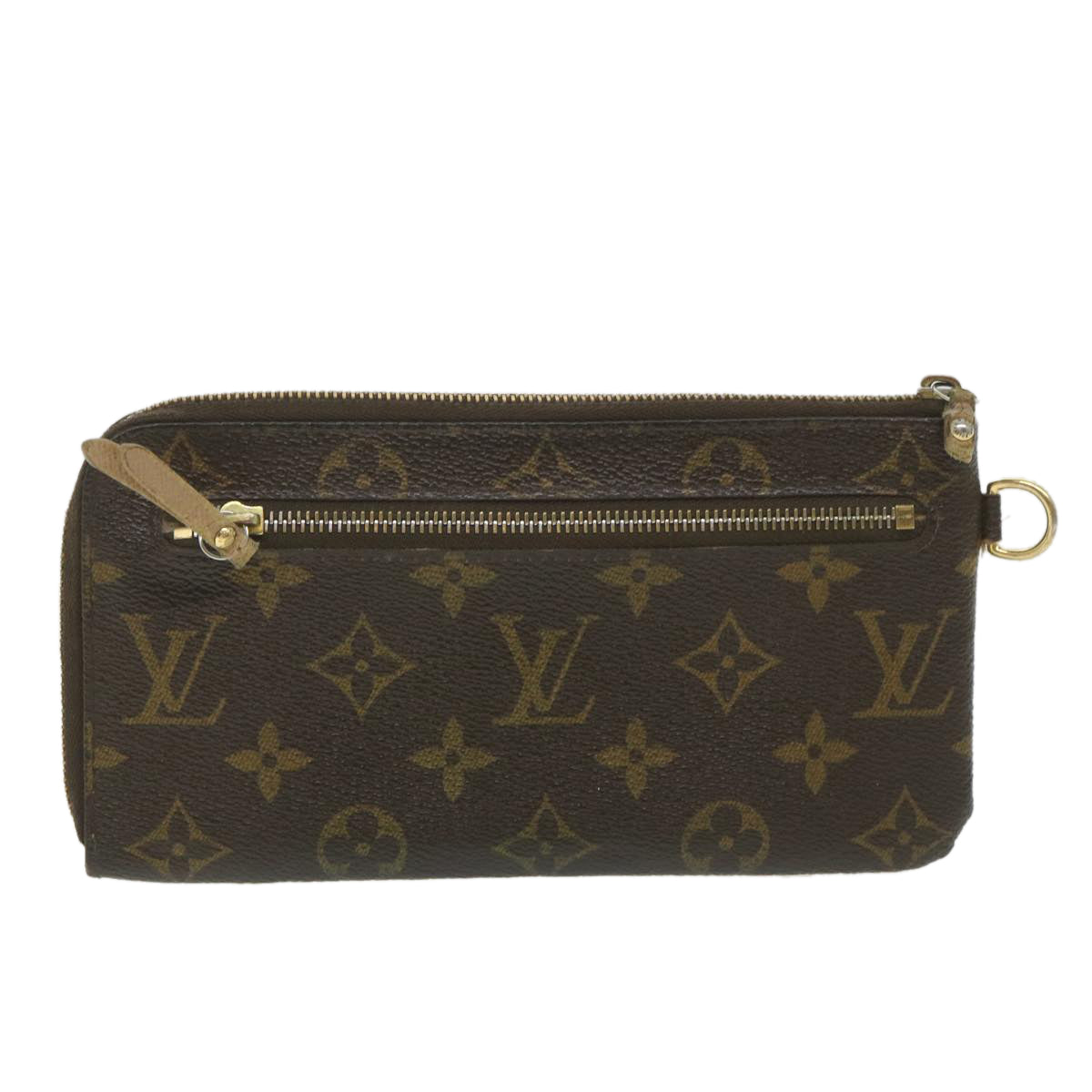 LOUIS VUITTON Monogram T&B Portefeuille Complice Long Wallet M58024 Auth bs9785