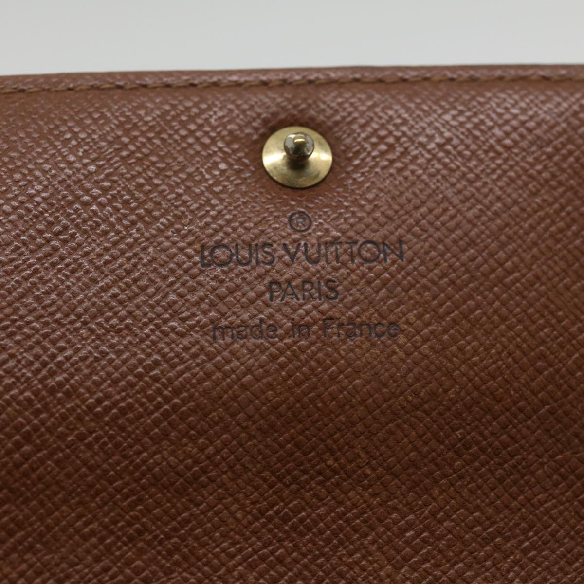 LOUIS VUITTON Monogram Portefeuille Sarah Long Wallet M60531 LV Auth bs9879