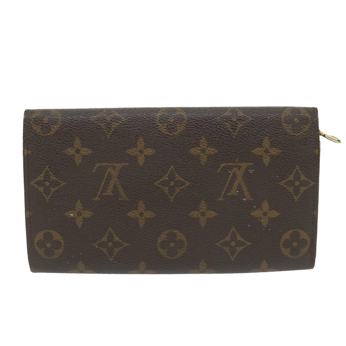 LOUIS VUITTON Monogram Portefeuille Sarah Long Wallet M60531 LV Auth bs9879