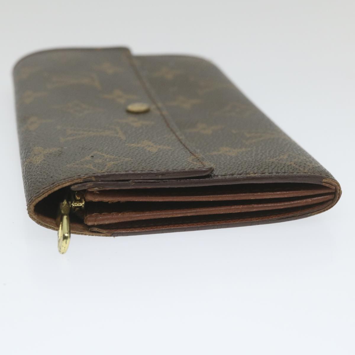 LOUIS VUITTON Monogram Portefeuille Sarah Long Wallet M60531 LV Auth bs9879