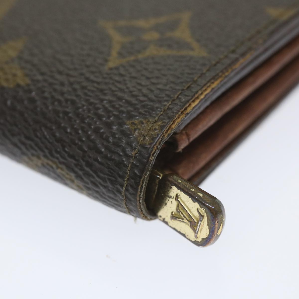 LOUIS VUITTON Monogram Portefeuille Sarah Long Wallet M60531 LV Auth bs9881