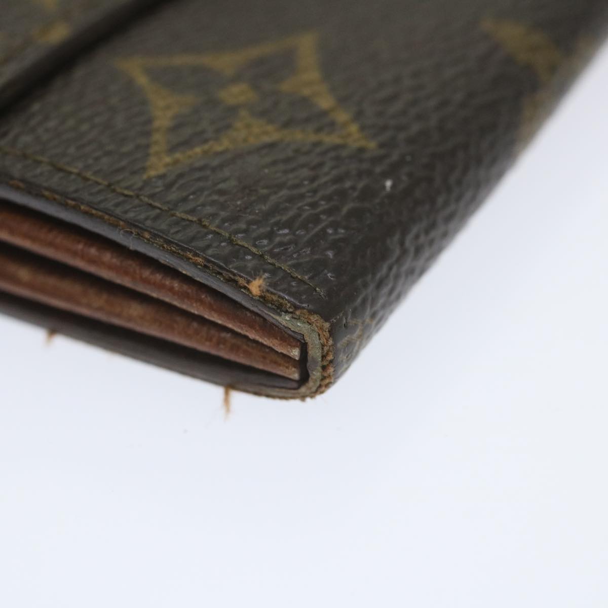 LOUIS VUITTON Monogram Portefeuille Sarah Long Wallet M60531 LV Auth bs9881