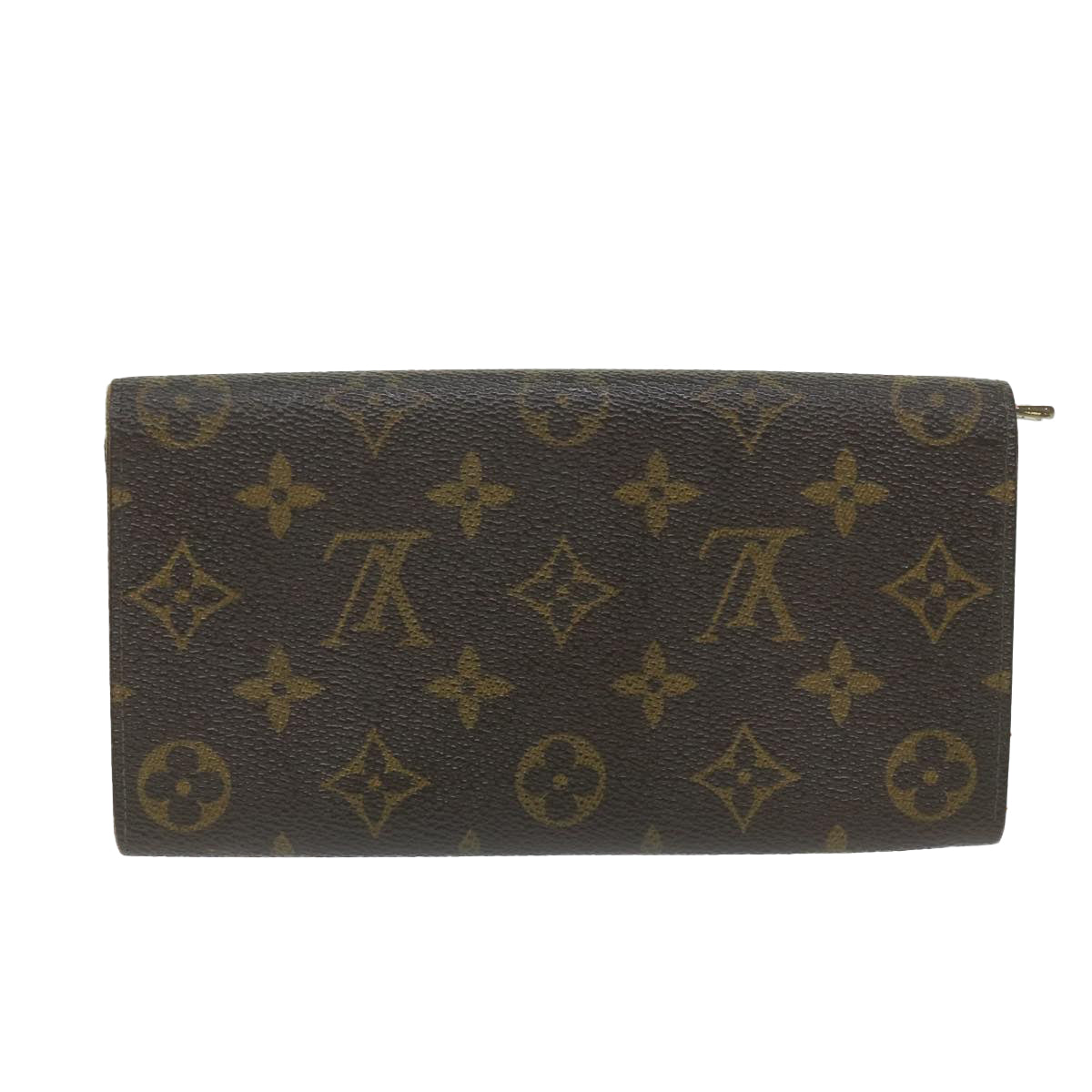 LOUIS VUITTON Monogram Portefeuille Sarah Long Wallet M60531 LV Auth bs9881