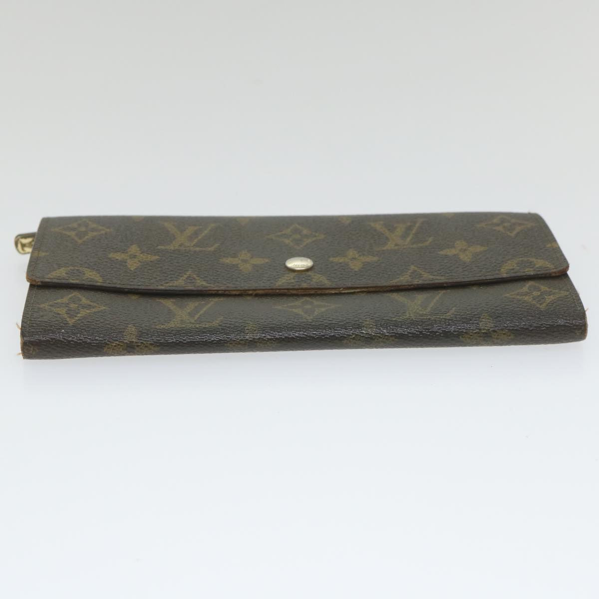 LOUIS VUITTON Monogram Portefeuille Sarah Long Wallet M60531 LV Auth bs9881