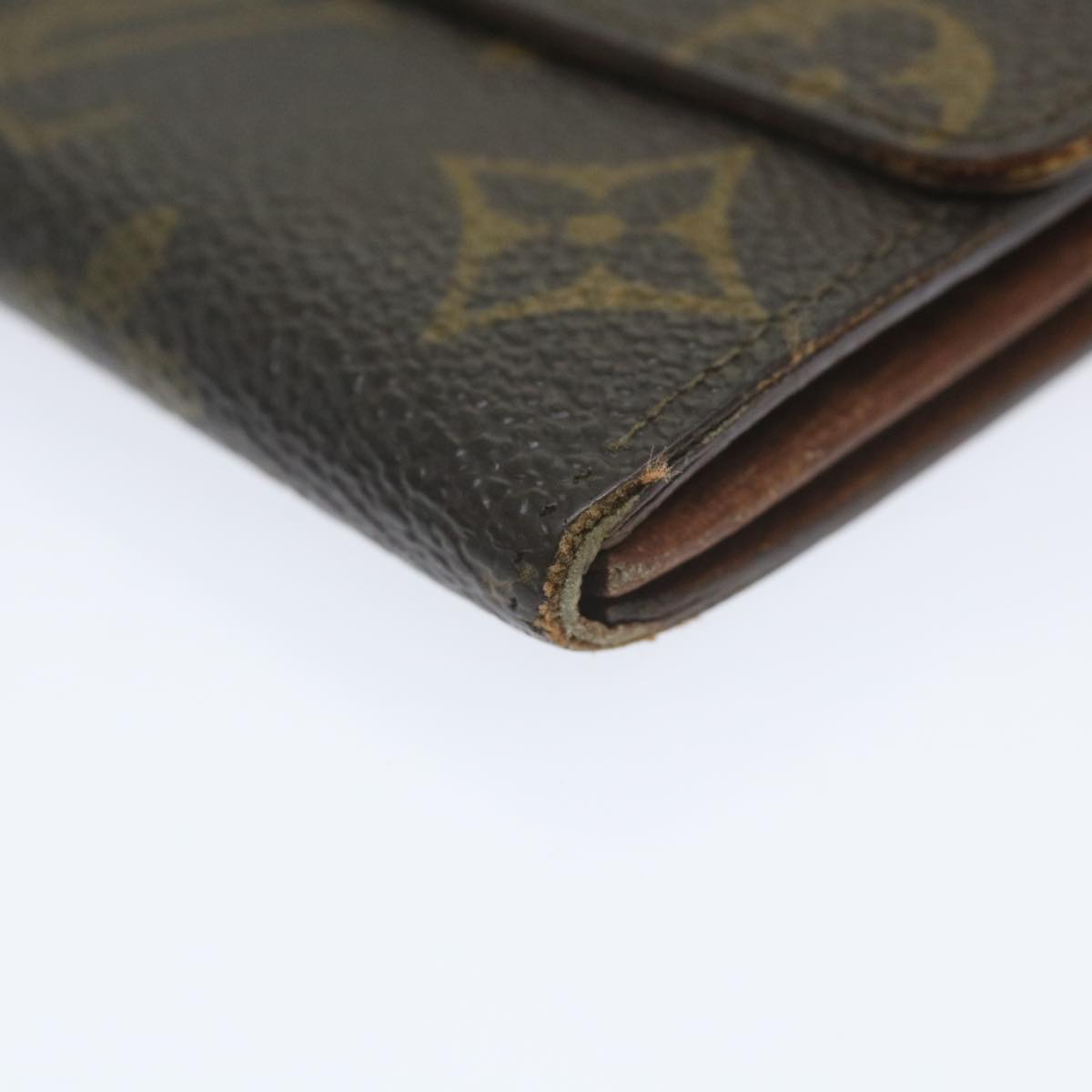 LOUIS VUITTON Monogram Portefeuille Sarah Long Wallet M60531 LV Auth bs9881