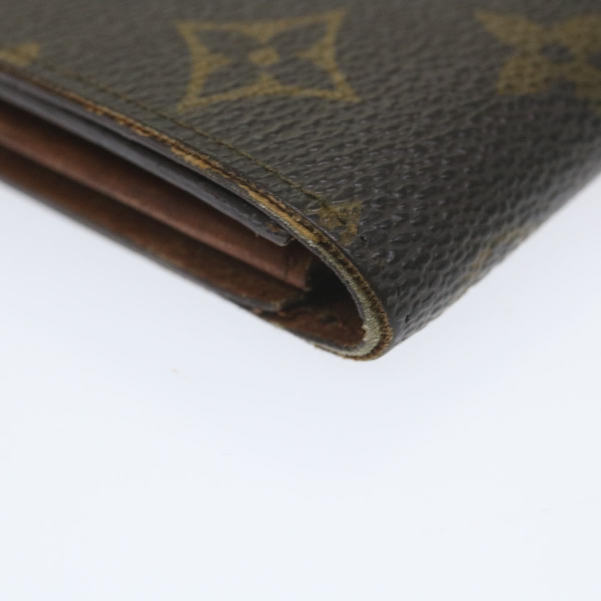 LOUIS VUITTON Monogram Portefeuille Sarah Long Wallet M60531 LV Auth bs9881