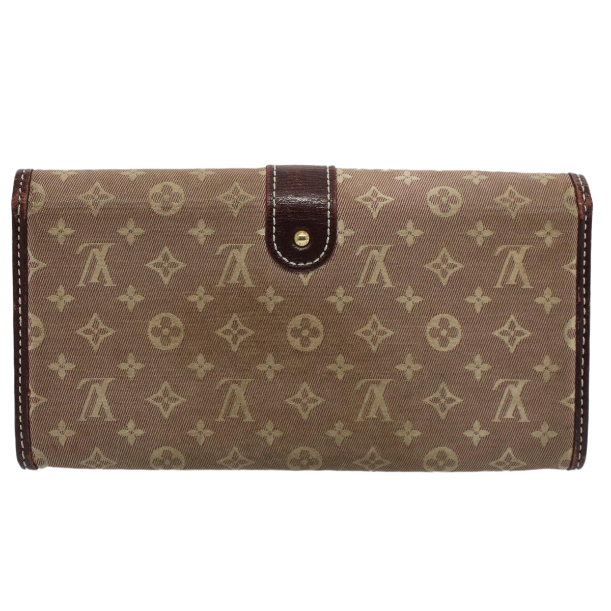 LOUIS VUITTON Monogram Ideal Portefeuille Sarah Long Wallet M63008 Auth bs9886